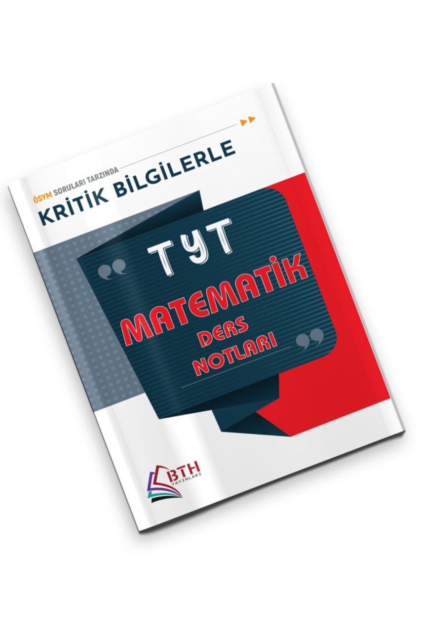 BTH Yayınları TYT Matematik Ders Notları