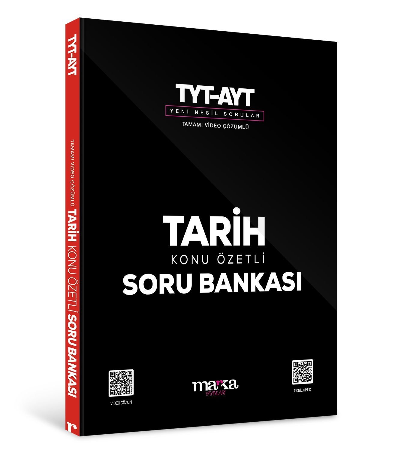 2025 TYT - AYT Tarih Konu Özetli Yeni Nesil Soru Bankası Tamamı Video Çözümlü Marka Yayınları