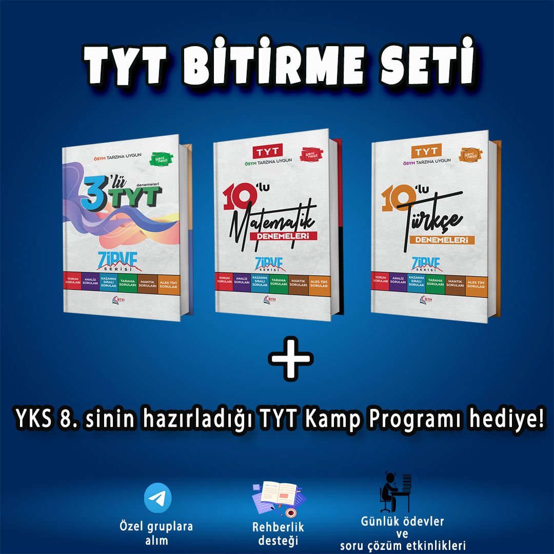 SÖMESTİR TYT BİTİRME SETİ