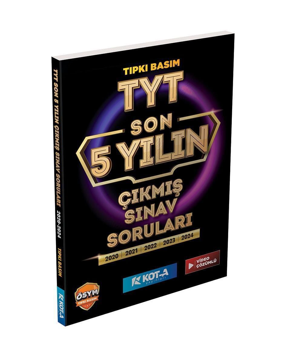 Kota Yayınları TYT  Son 5 Yılın Çıkmış Soruları