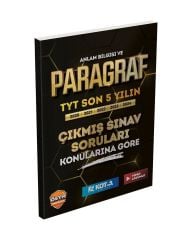 Kota Yayınları TYT Paragraf Çıkmış Sorular Son 5 Yıl