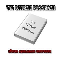 TYT BİTİRME PROGRAMI (DİJİTAL ÜRÜN)