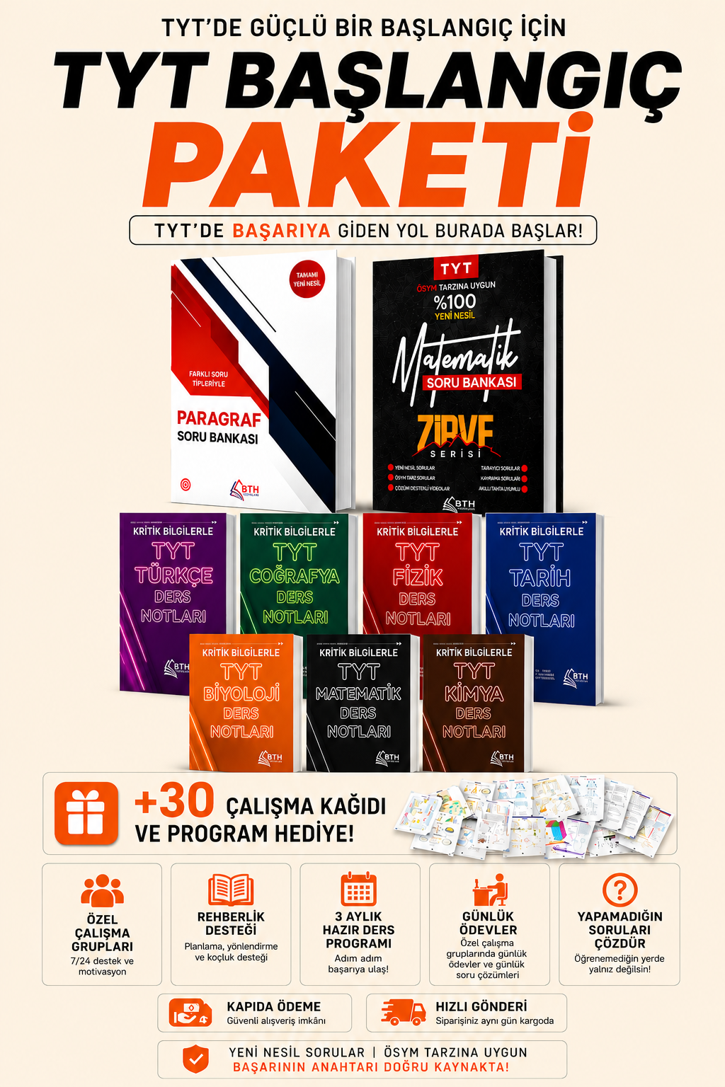 TYT BAŞLANGIÇ PAKETİ (PREMIUM)