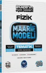 Çap Yayınları Üniversiteye Hazırlık Fizik Ders Platosu Maarif Modeli Tematik Soru Bankası